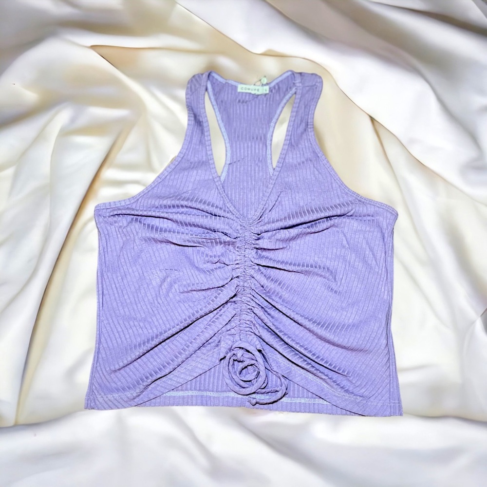 Scrunch tank top